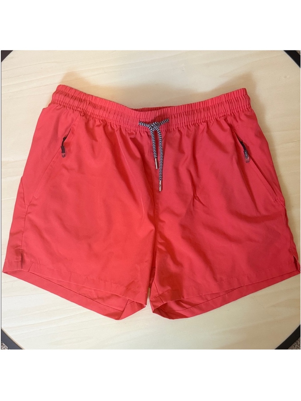 Women’s orange red active shorts